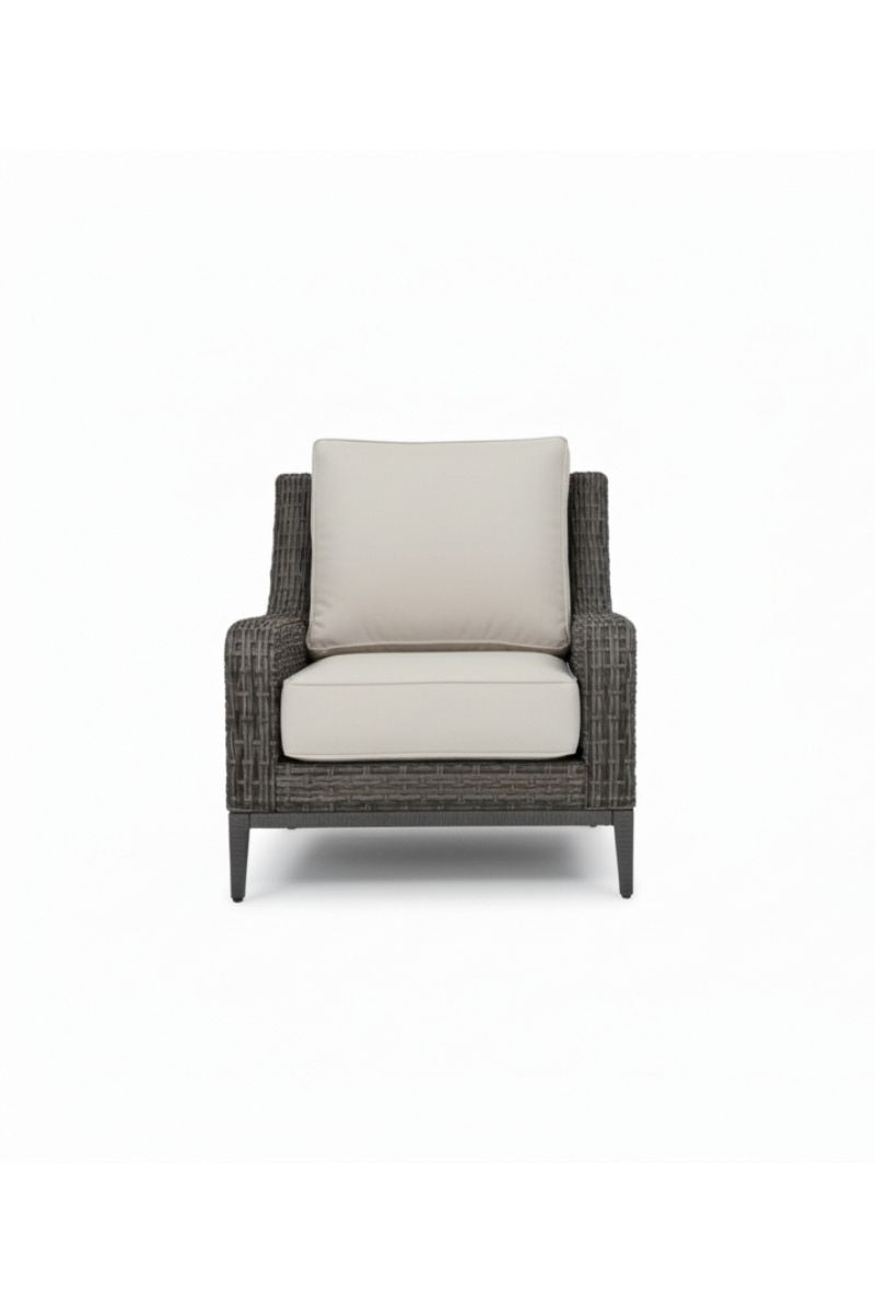 Alfresco Skytop Lounge Chair with Cushion Sunbrella Cast Silver