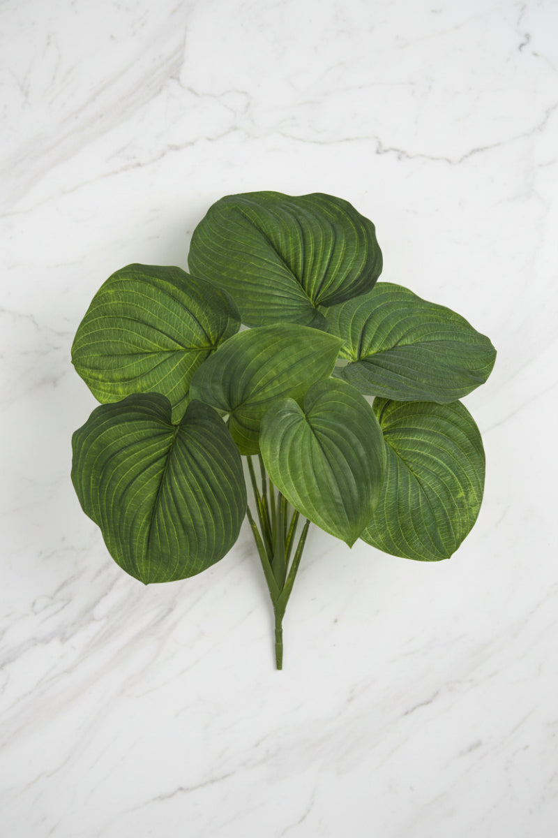 Faux Hosta Bush 26" Green