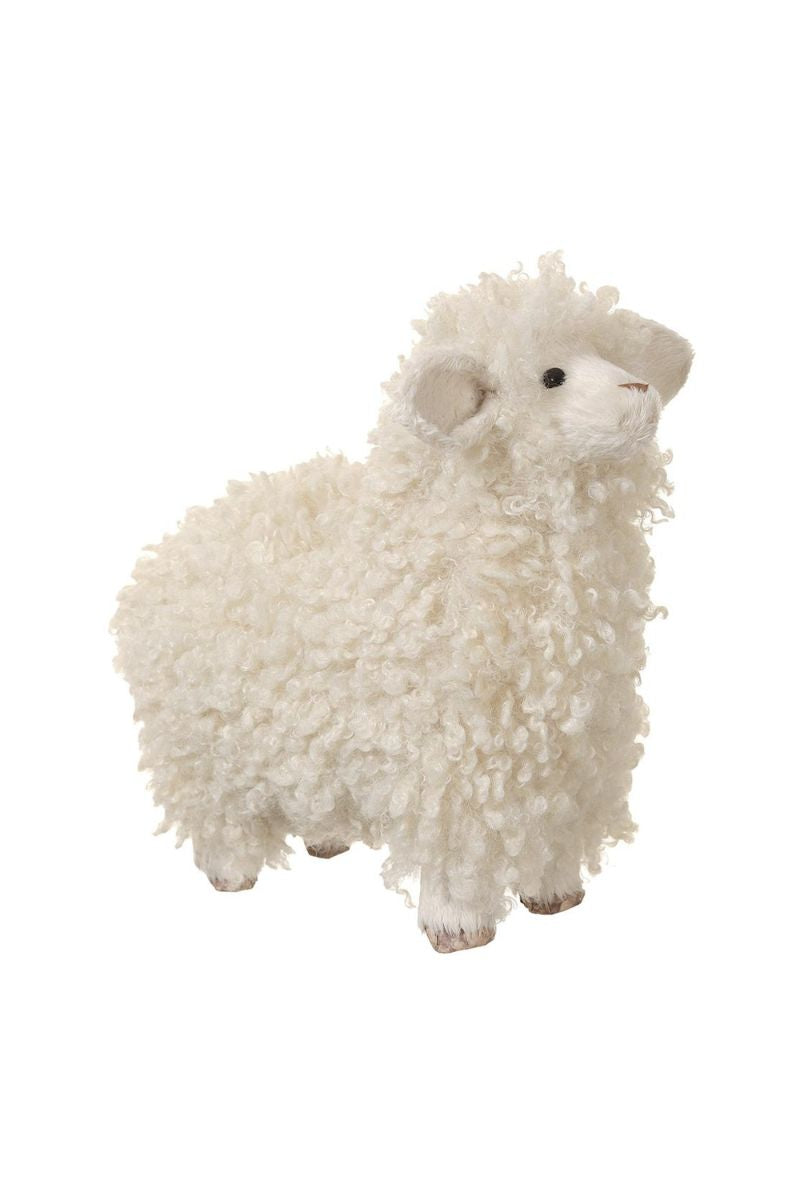 Sheep Fuzzy 9" Beige