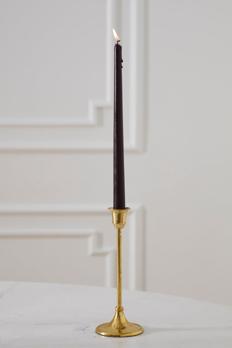 Antique Candlestick 3.25"X 8.25" Gold