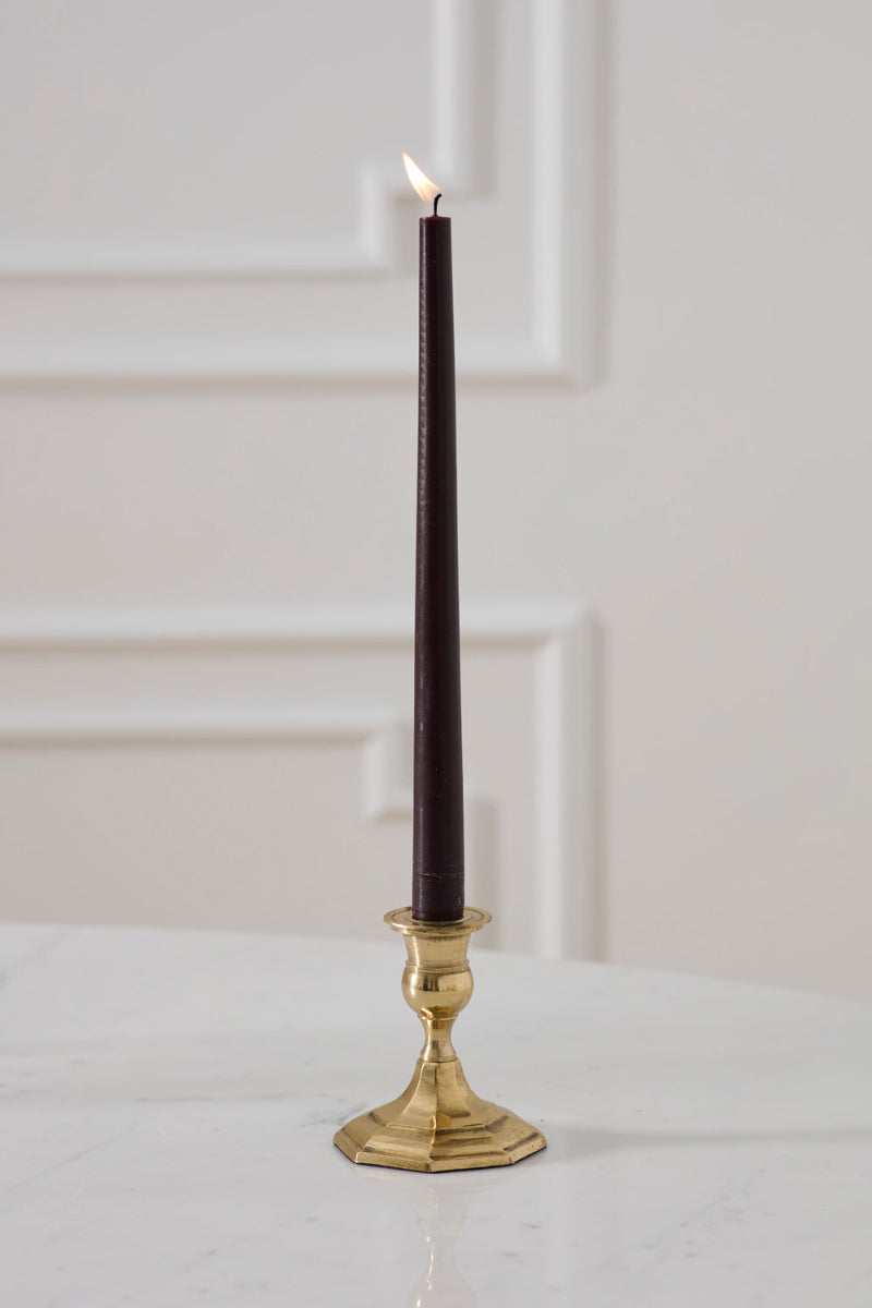 Antique Candlestick 3.25"x 3.5" Gold