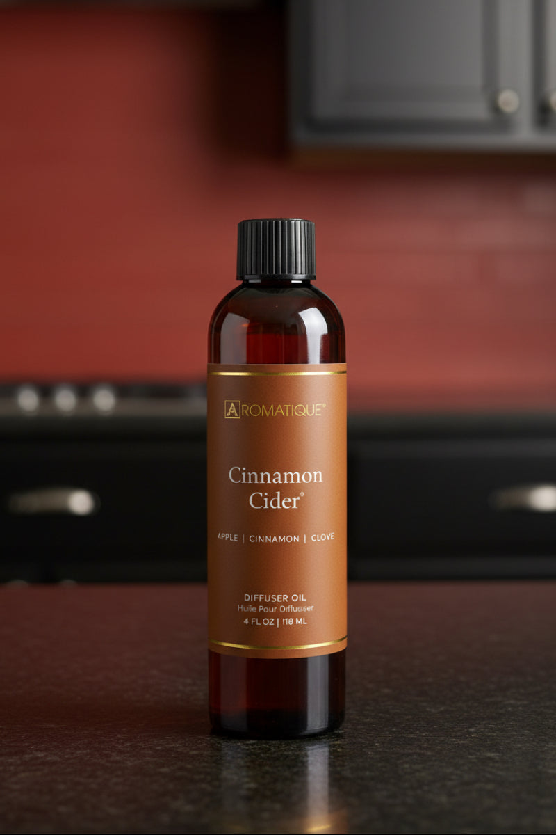 Aromatique Cinnamon Cider Diffuser Oil Refill 4 oz