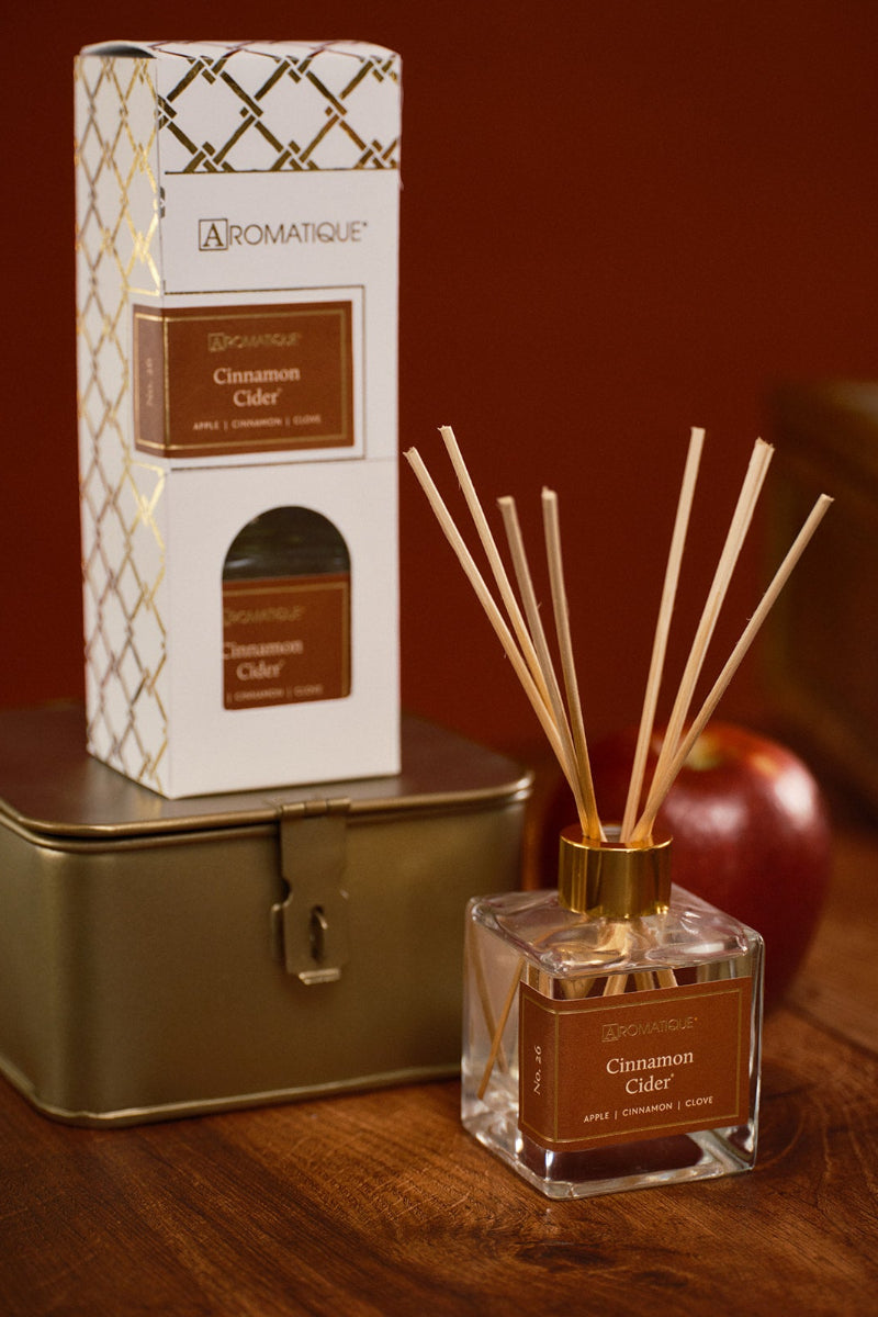 Aromatique Cinnamon Cider Reed Diffuser Set 5 fl oz