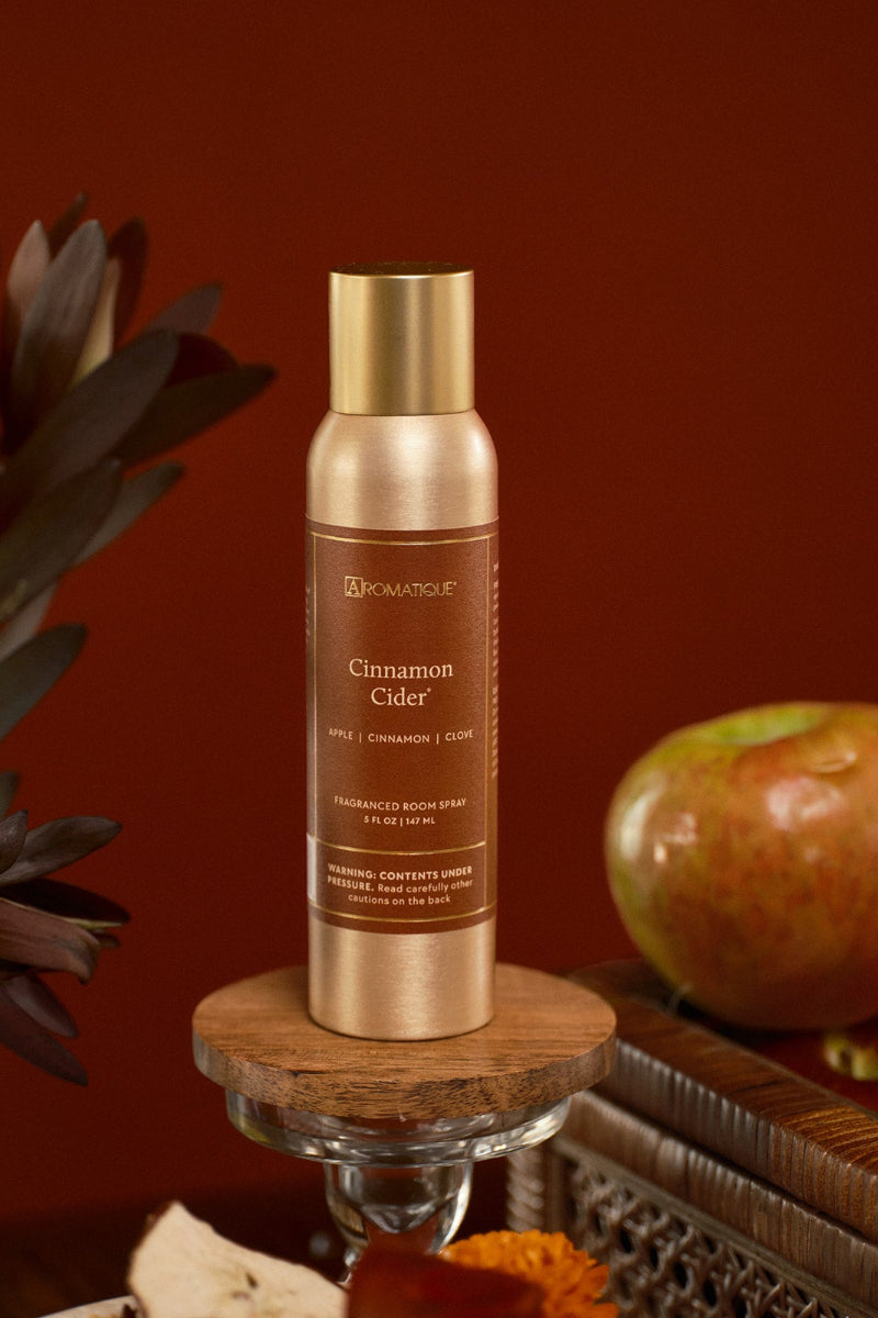 Aromatique Cinnamon Cider Aerosol Room Spray 5 oz