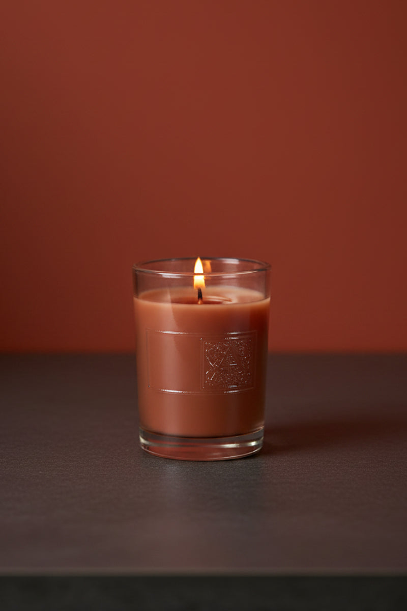 Aromatique Cinnamon Cider Votive Glass Candle 2.7 oz