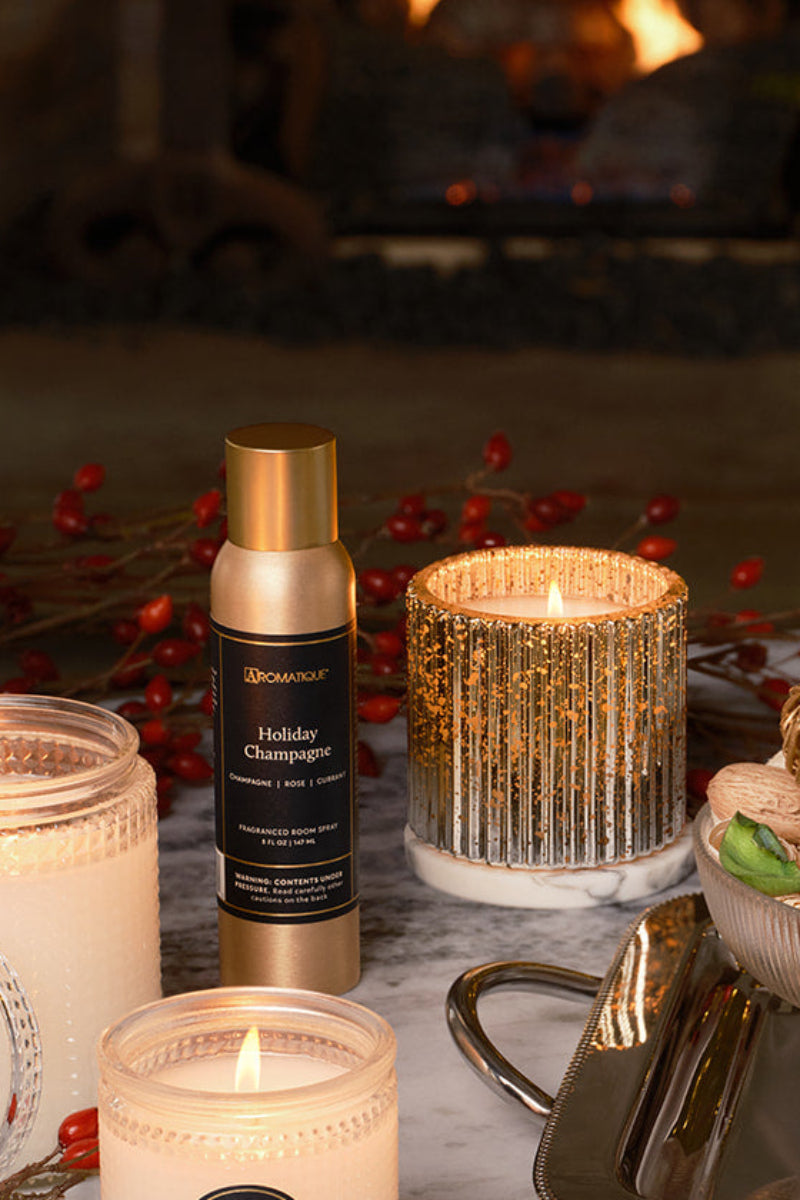 Aromatique Holiday Champagne Aerosol Room Spray 5 oz