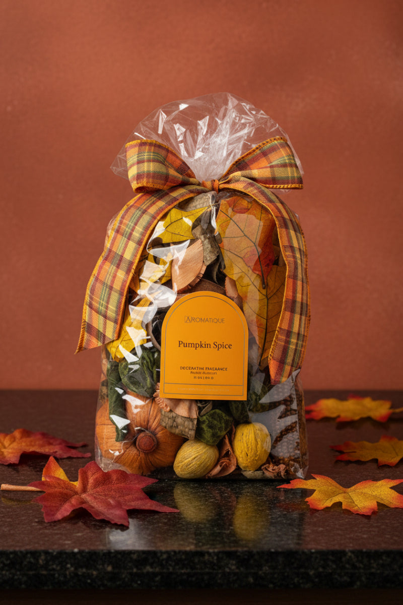 Aromatique Pumpkin Spice Decorative Fragrance Bag Large 11 oz