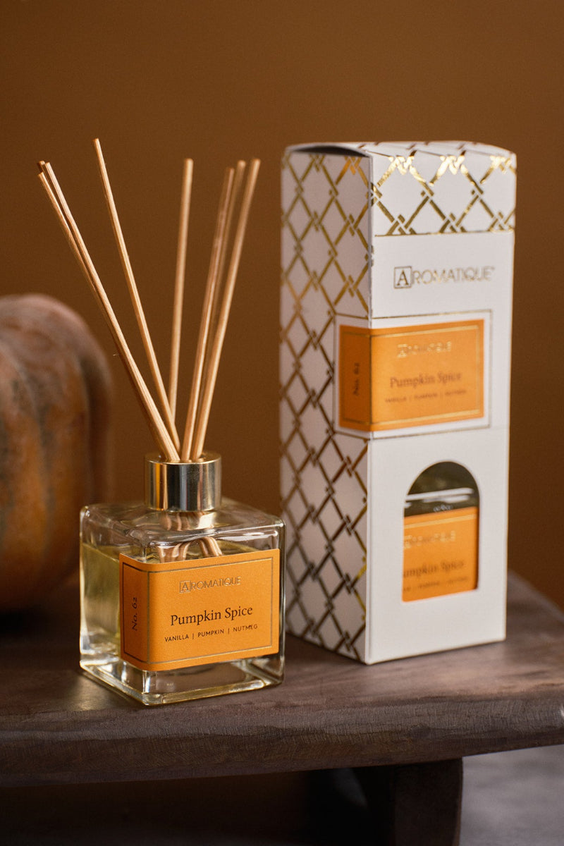 Aromatique Pumpkin Spice Reed Diffuser Set 5 fl oz