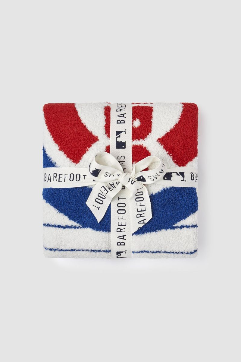 Barefoot Dreams Cozychic Chicago Cubs Stroller Blanket