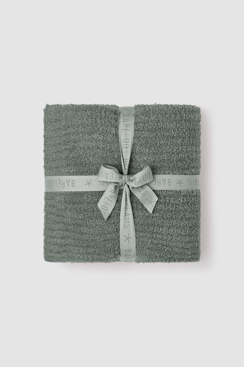 Barefoot Dreams CozyChic Ribbed Throw 54"X72" Faded Hazel