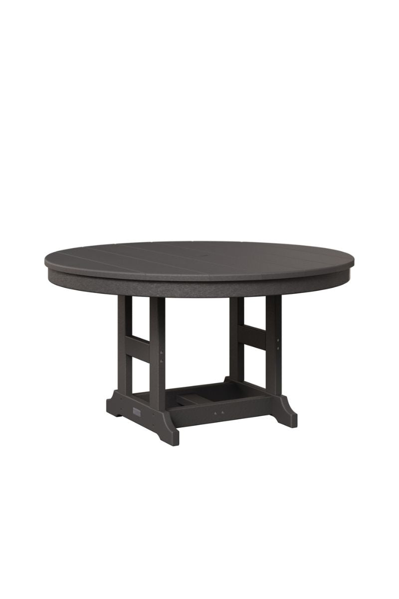 Berlin Gardens Kids Round Dining Table 38" Smoke Gray