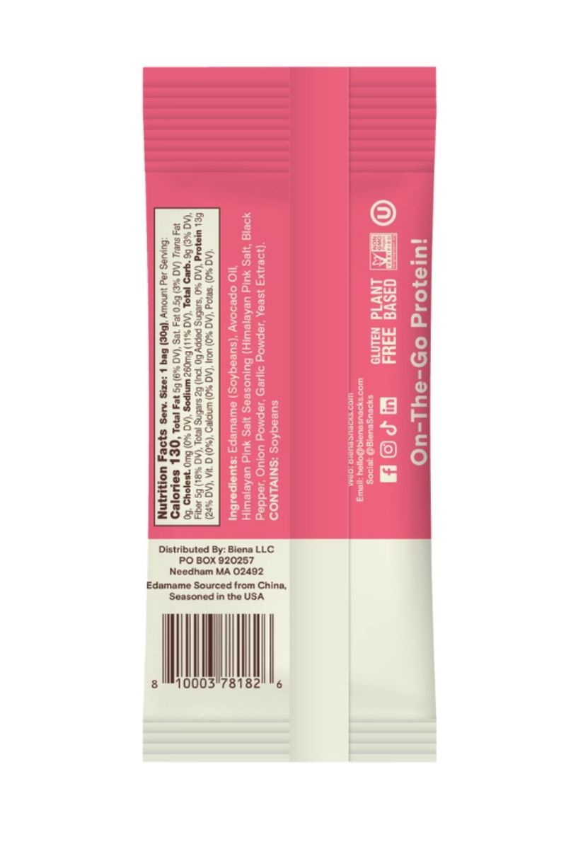 Biena Himalayan Pink Salt Edamame