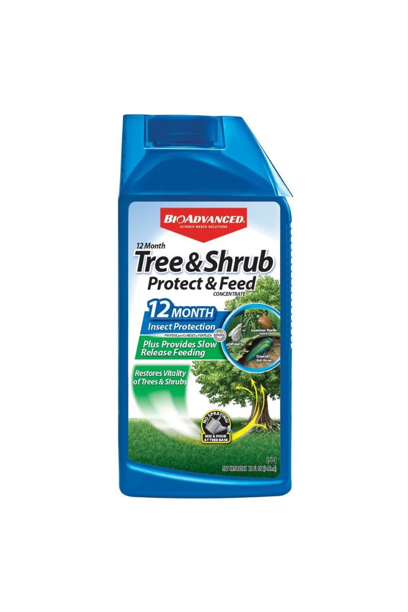 BioAdvanced 12 Month Tree & Shrub Protect & Feed Concentrate 32 oz