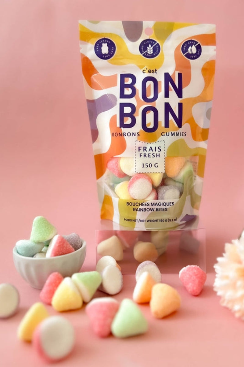 C'est Bon Bon Rainbow Bites Gummy Candies