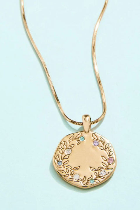 Spartina Hope & Peace Talisman Necklace 18" Multi