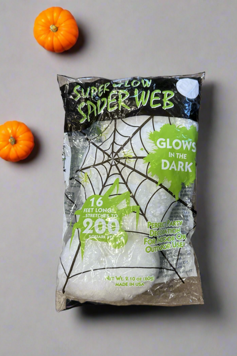 WEB SUPER GLOW IN THE DARK