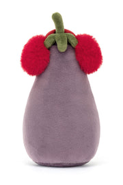 Jellycat Toastie Vivacious Red Eggplant