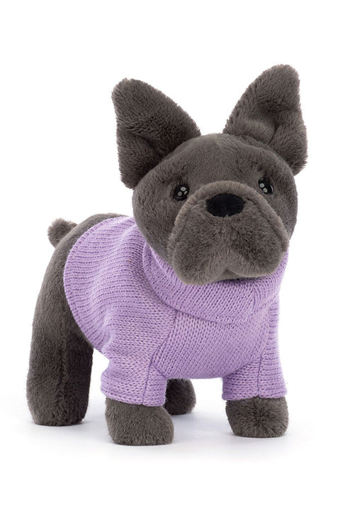 Jellycat Sweater French Bulldog Purple