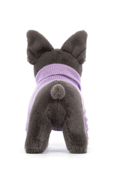 Jellycat Sweater French Bulldog Purple