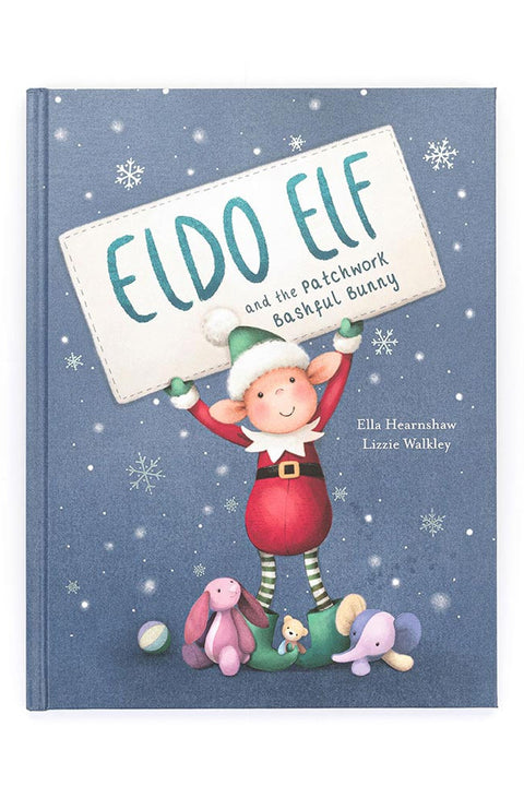 Jellycat Eldo Elf and the Patchwork Bashful Bunny Book