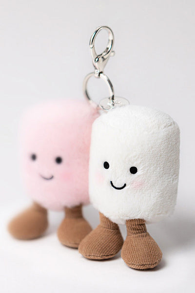 Jellycat Amuseables Pair of Marshmallows Bag Charm