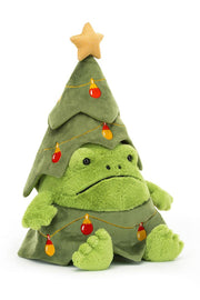 Jellycat Christmas Tree Ricky Rain Frog