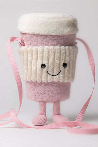 Jellycat Amuseables Coffee To-Go Pink