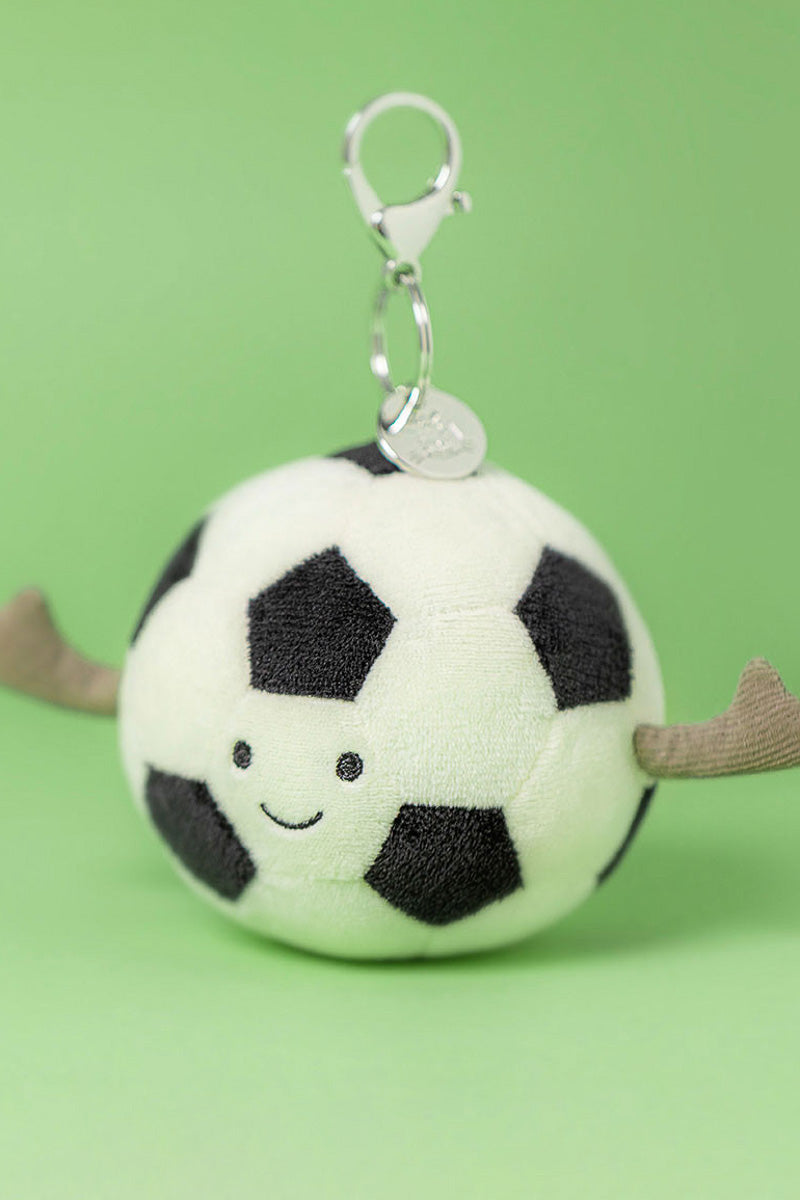 Jellycat Amuseables Sports Soccer Bag Charm