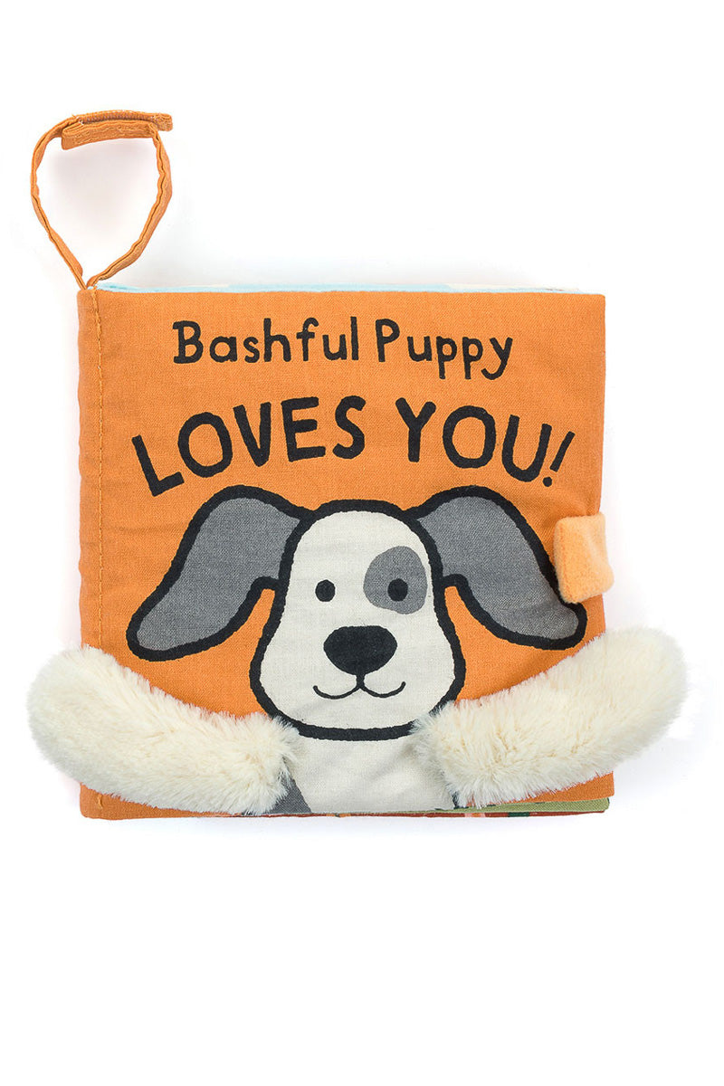 Jellycat Bashful Puppy Loves You Book