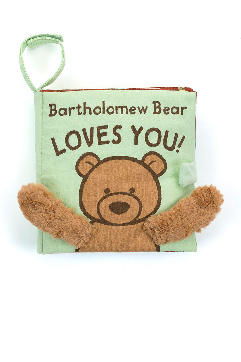 Jellycat Bartholomew Bear Loves You Book