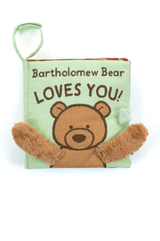 Jellycat Bartholomew Bear Loves You Book