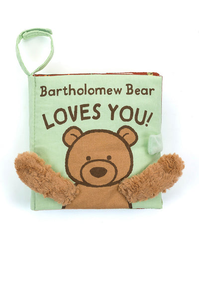 Jellycat Bartholomew Bear Loves You Book