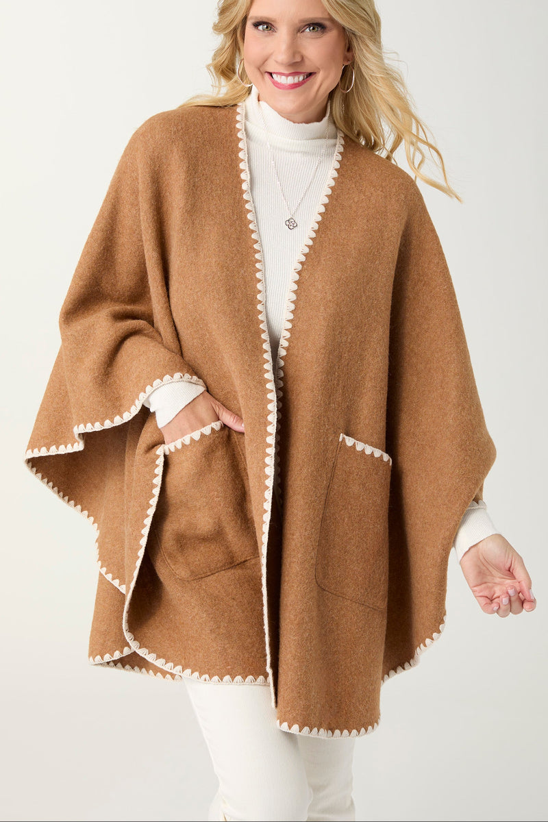Brynlee Cape Camel