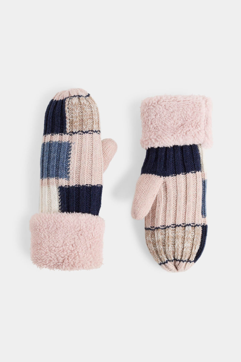 Bundle Up Mittens Blush