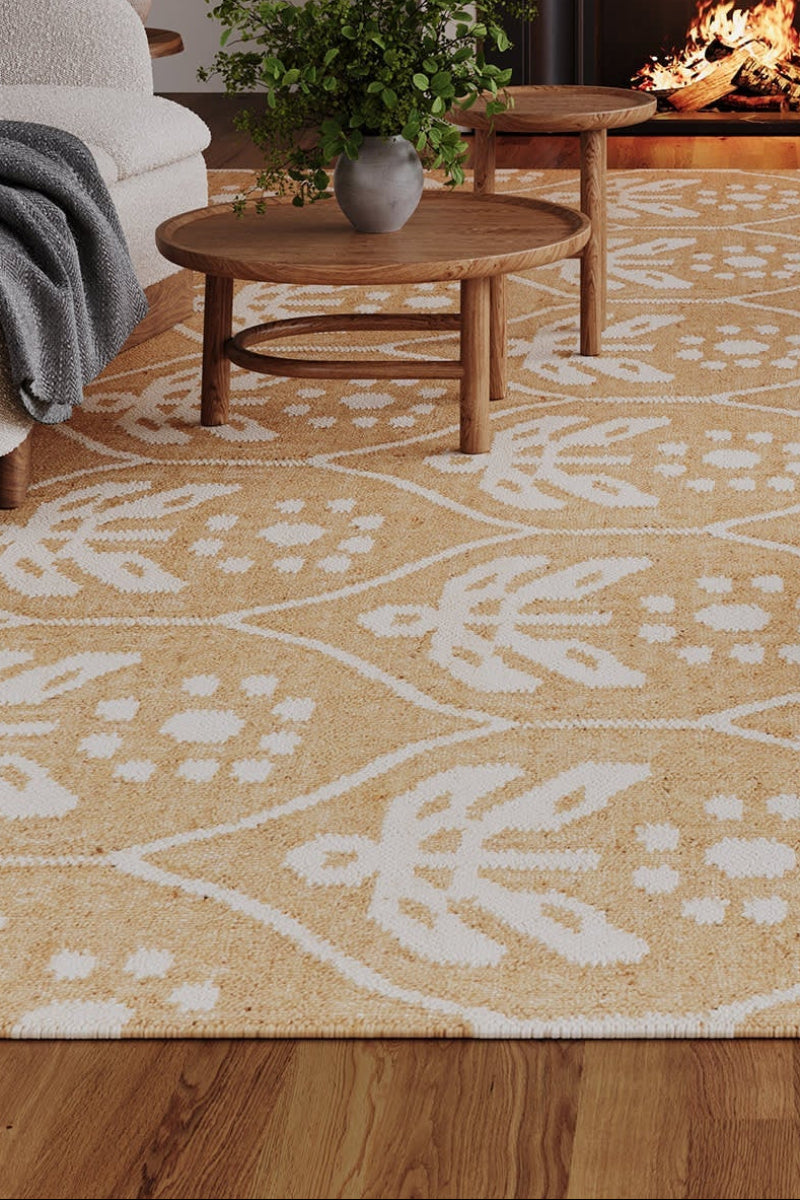 Dash & Albert Odette Jute Rug 2'x3' Natural