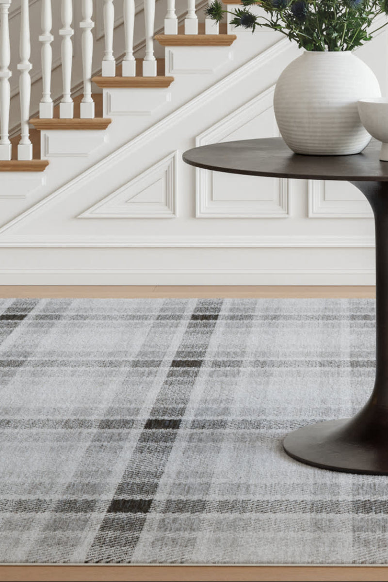 Dash & Albert Ombre Machine Washable Rug 2'x3' Black