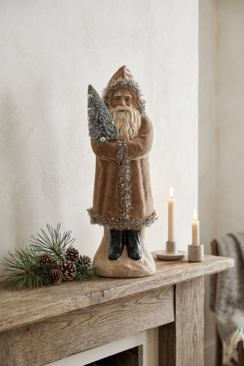 Belsnickle Santa Figurine