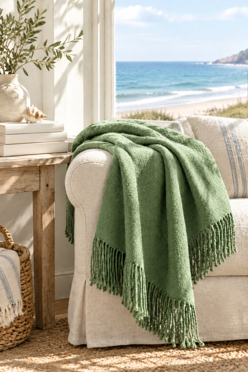 Bedford Cottage Edinburgh Throw 50"x68" Willow