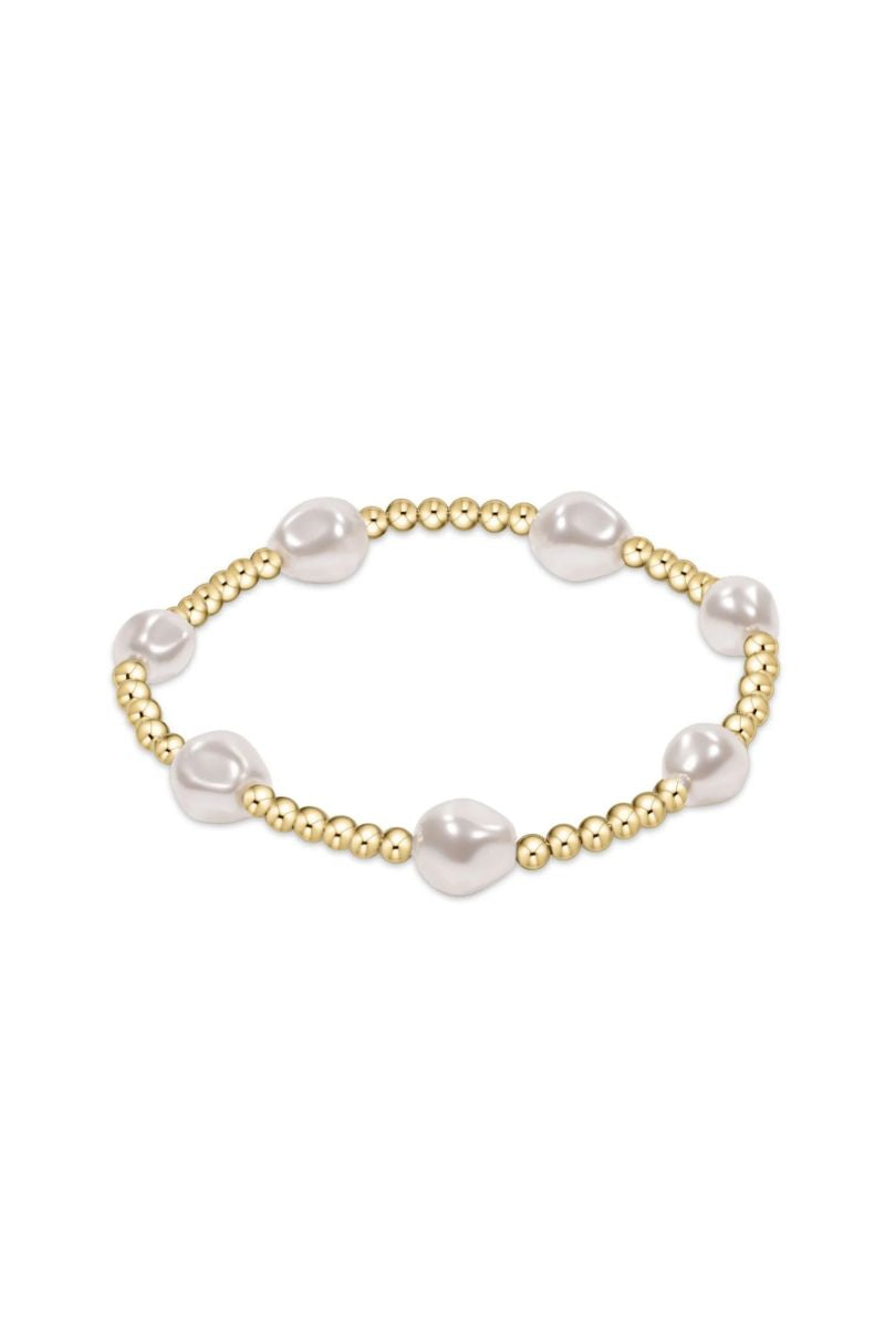 enewton Admire Gold 3mm Pearl Bracelet