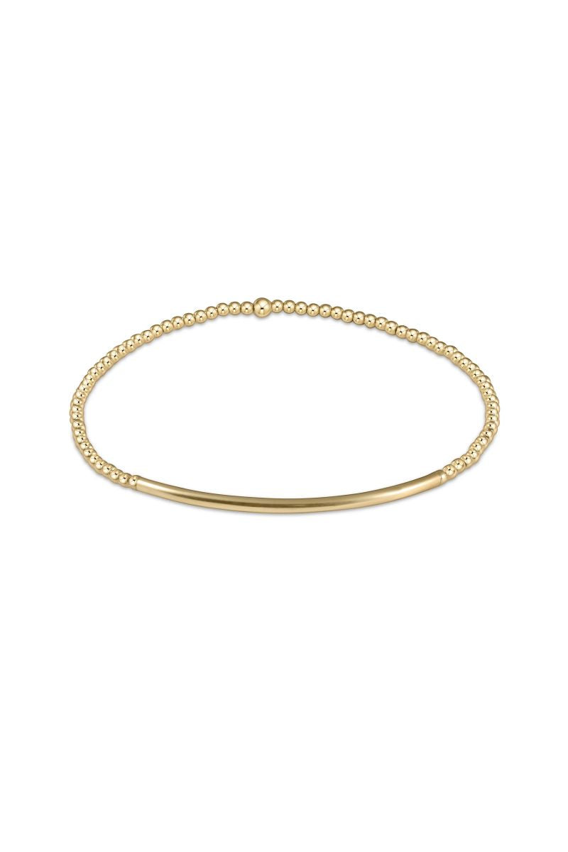 enewton Bliss Bar Gold 2mm Bracelet