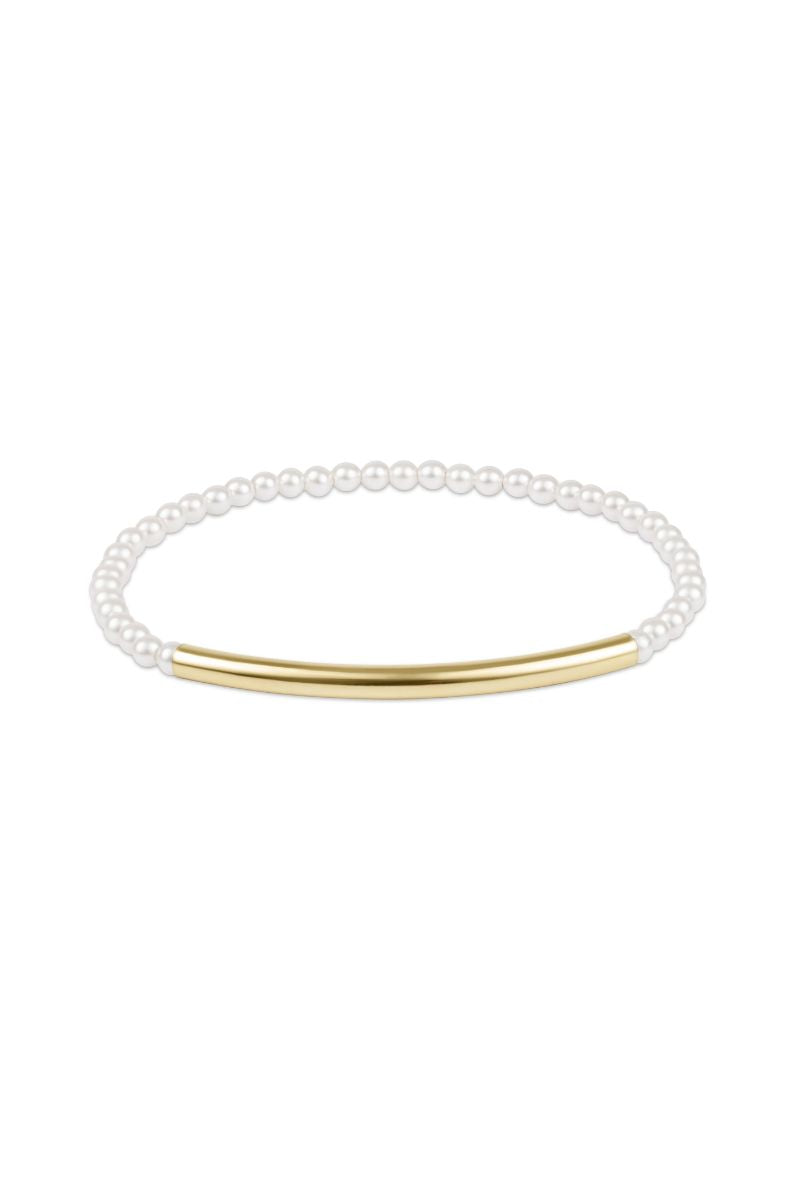 enewton Bliss Bar Smooth Pearl 3mm Bracelet