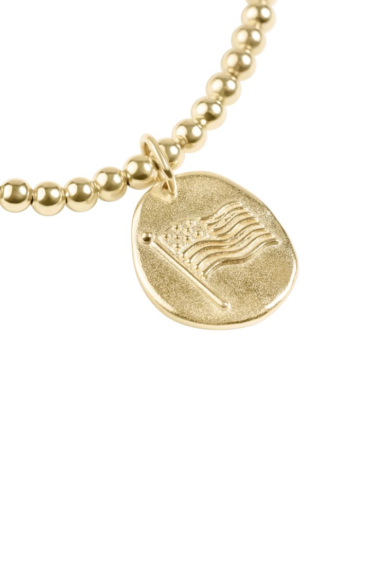 enewton Classic Gold 3mm Bracelet Inspire America Gold Disc
