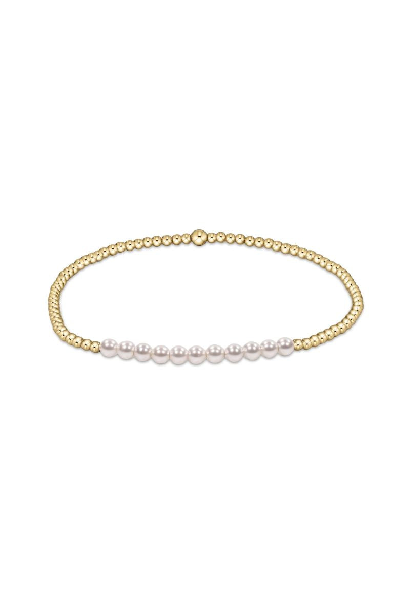 enewton Gold Bliss Pearl 3mm Bracelet