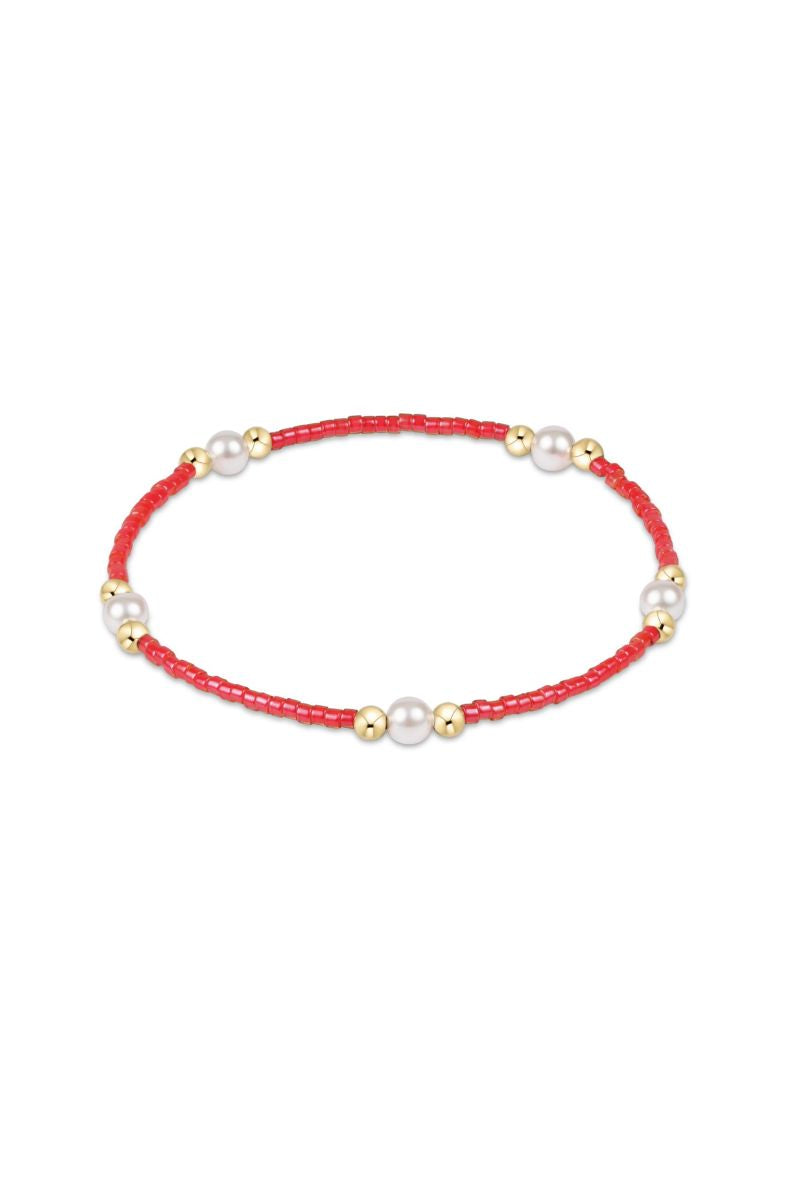 enewton Hope Purpose Pearl Bracelet Sherbert