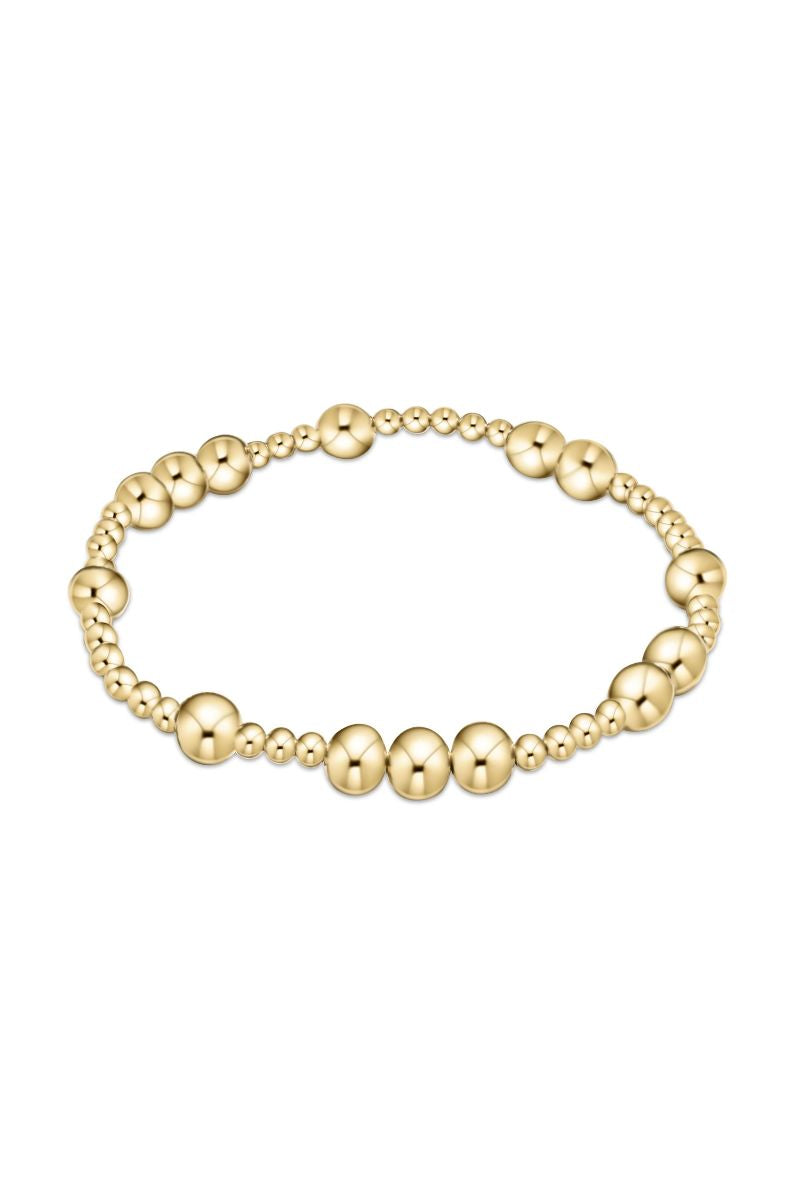 enewton Hope Unwritten 6mm Bead Bracelet Gold