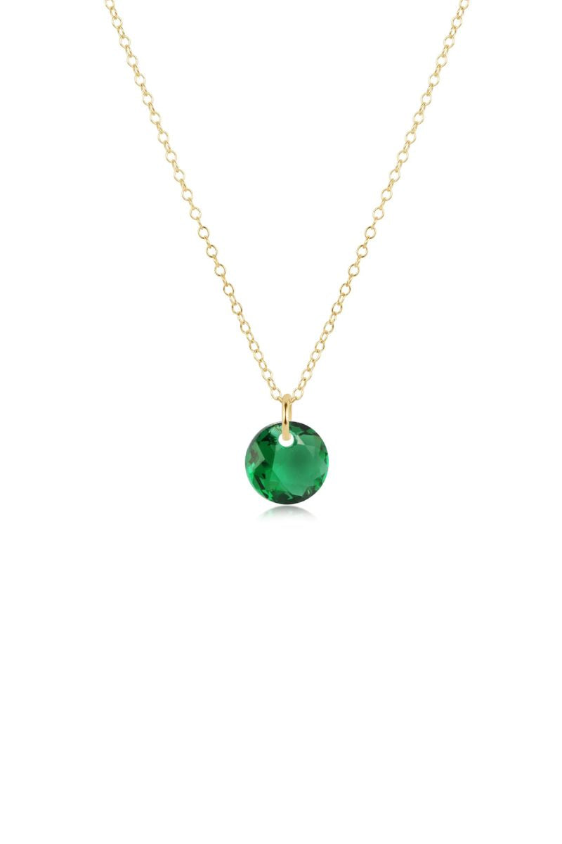 enewton Necklace 16" Gold with Reflection Small Charm 05