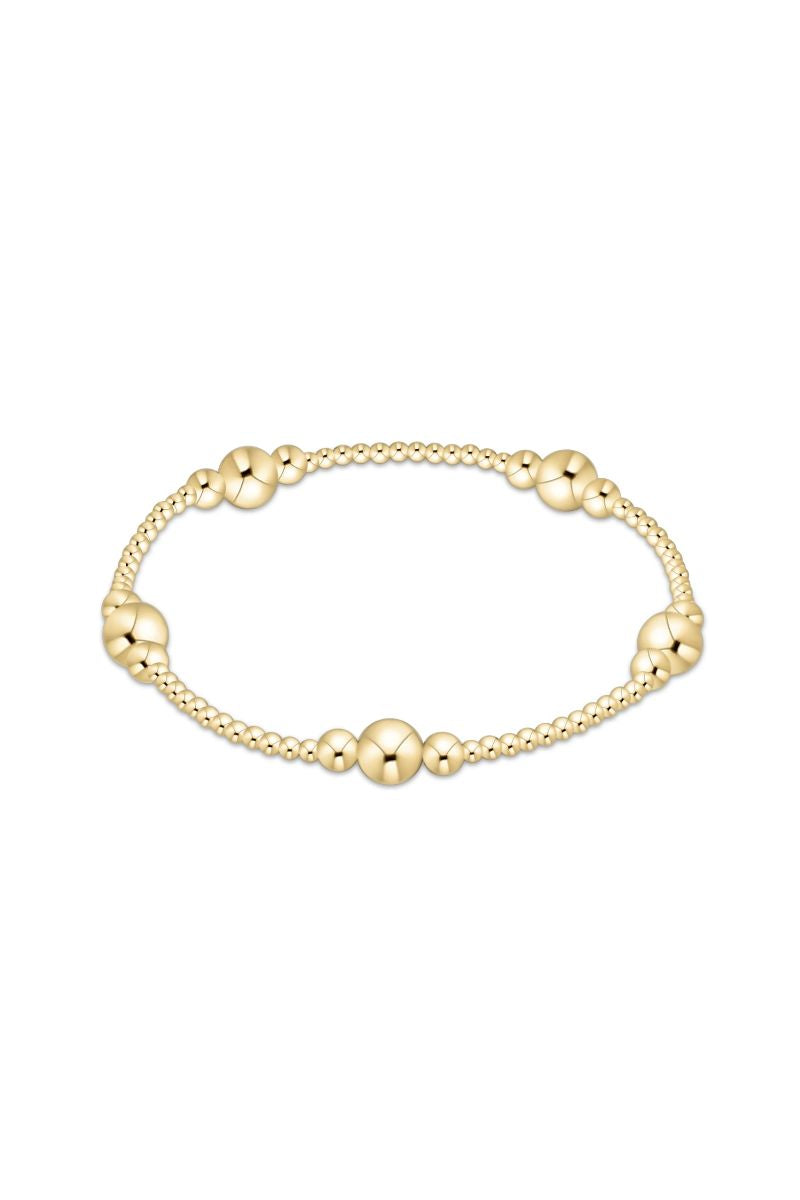 enewton Purpose Gold 6mm Bead Bracelet