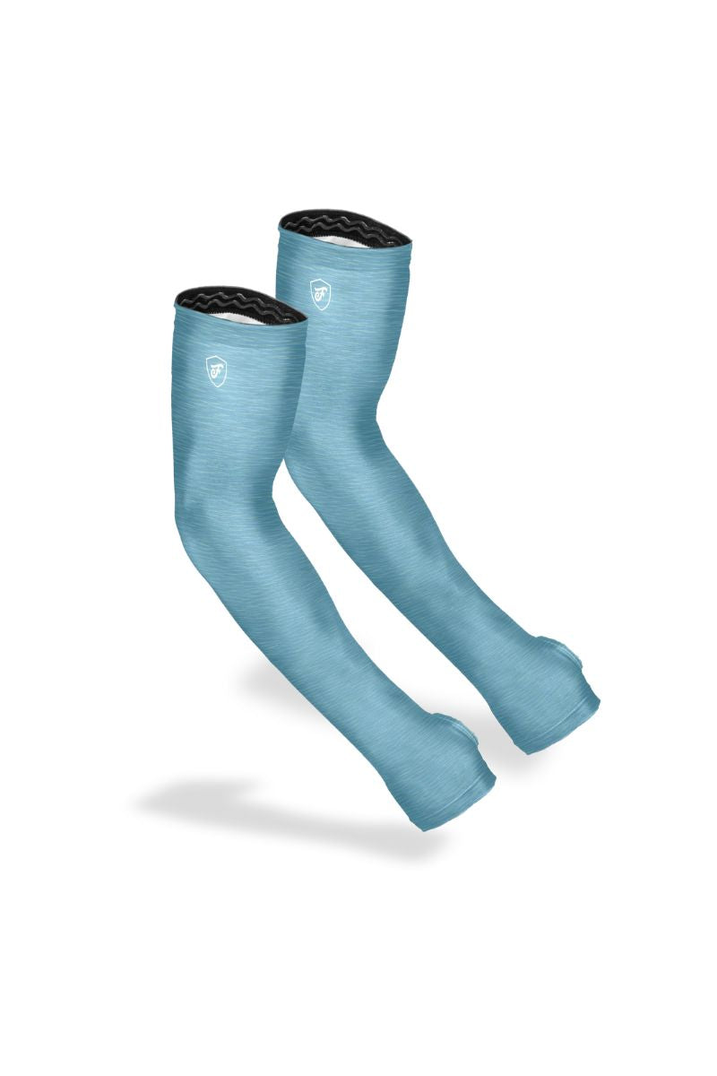 Farmers Defense Protection Sleeves L/XL Heather Blue