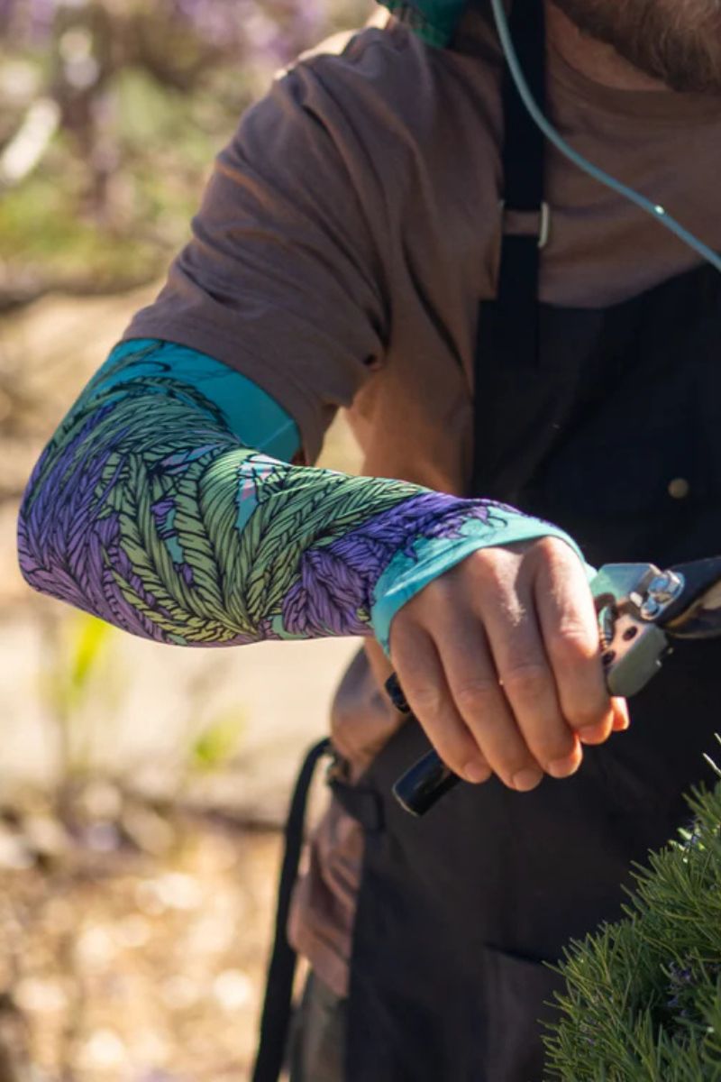 Farmers Defense Protection Sleeves S/M Sea Weed