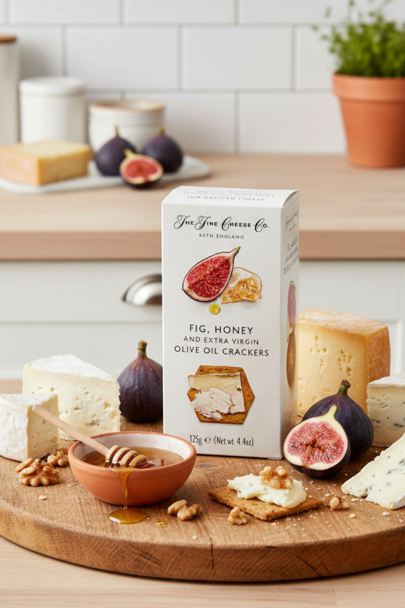 The Fine Cheese Co. Fig, Honey and Extra Virgin Olive Oil Crackers